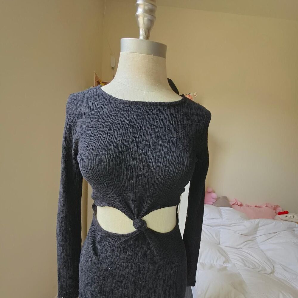 Topshop Women's Black Dress